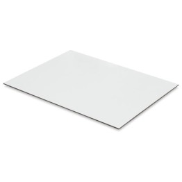 1524mm x 1220mm x 3mm White Faced Hardboard